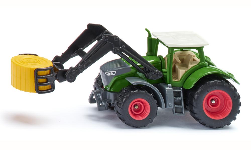 Siku 1539 Fendt 1050 VARIO traktori heinäpaali nostimella