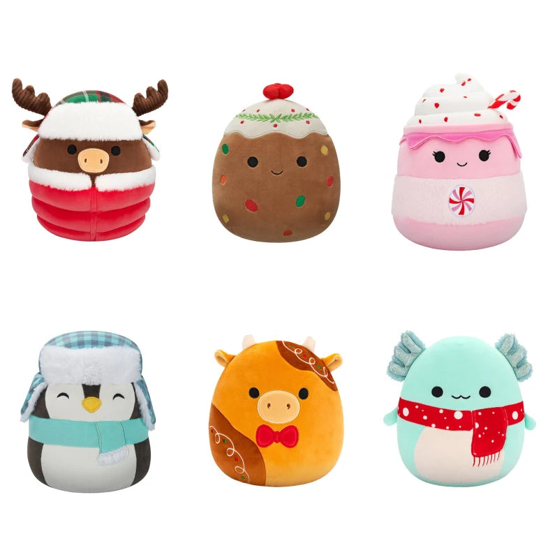 Squishmallows 19 cm P21 Holiday joulupehmo