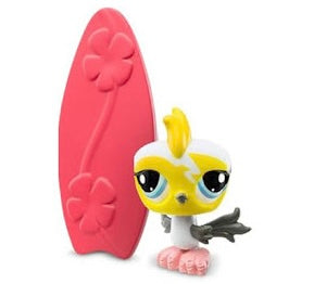 Littlest Pet Shop G7 - #009 Rock n Roll Cockatoo - Kakadu