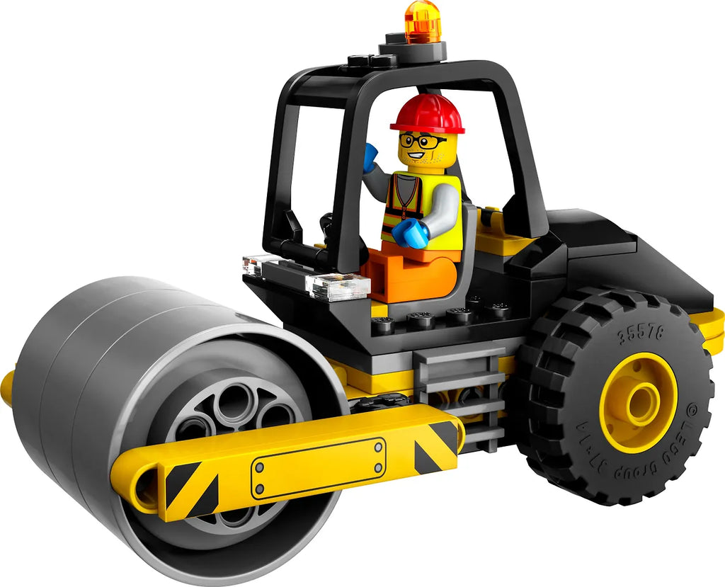 LEGO City Great Vehicles 60401 - Rakennustyömaan tiejyrä