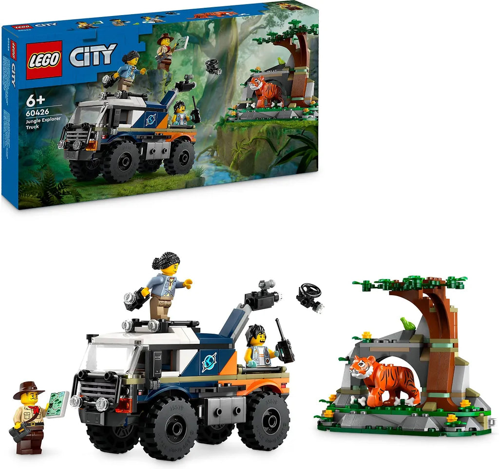 LEGO City Exploration 60426 - Viidakkotutkijan maastoauto