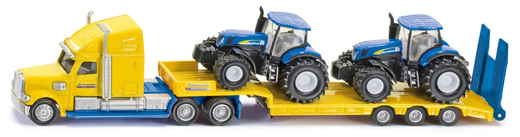 Siku 1:87 Truck With New Holland Tractors