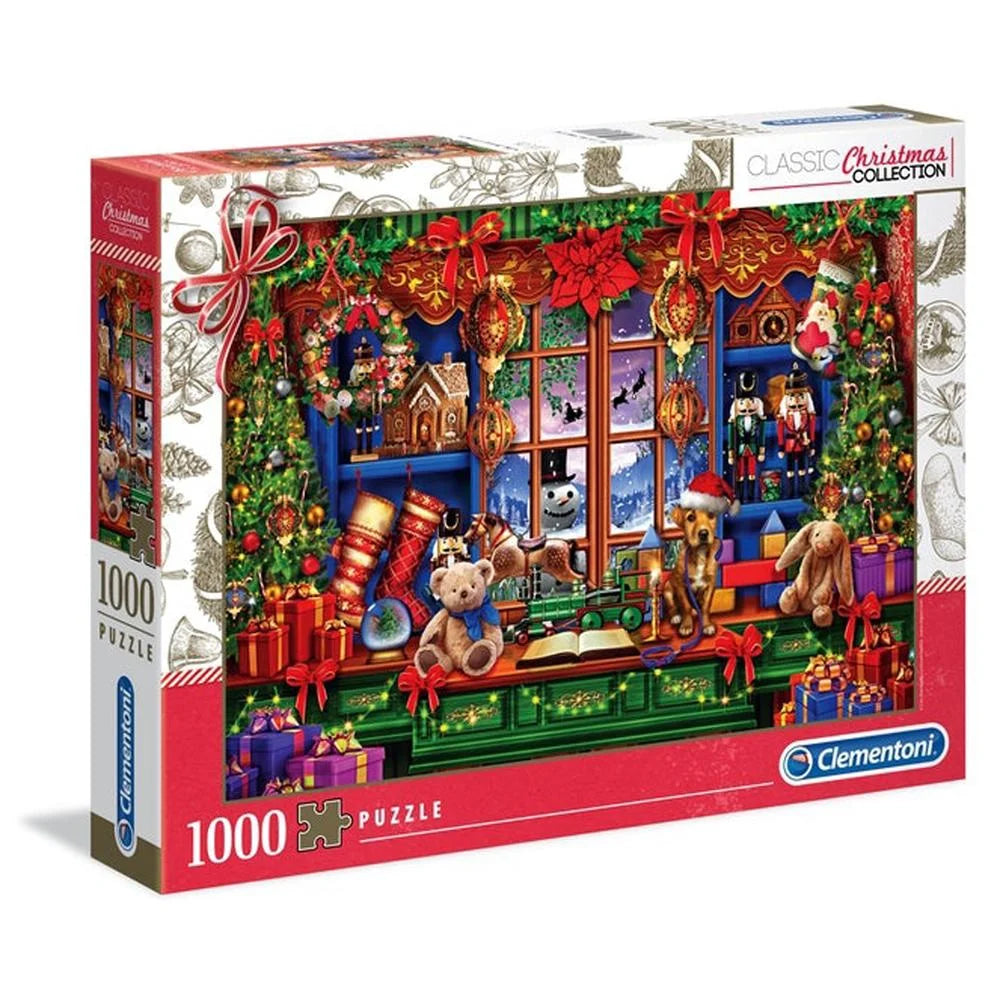 Clementoni Classic Christmas Collection - Ye Old Christmas Shoppe palapeli, 1000 palaa