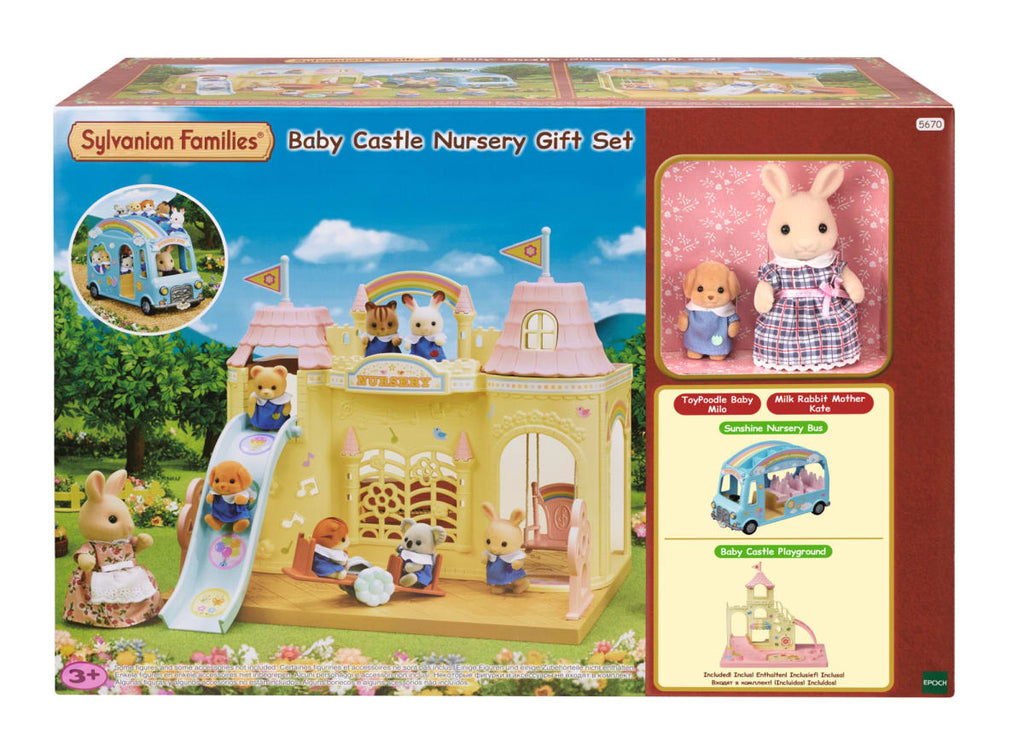 Sylvanian Families 5670 Linnalastentarha lahjapakkaus