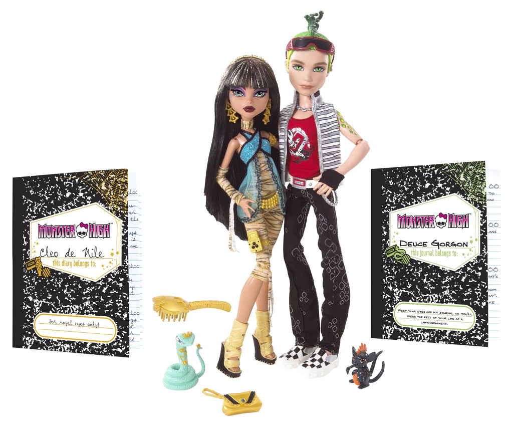 Monster High Cleo De Nile and Deuce Gorgon Giftset