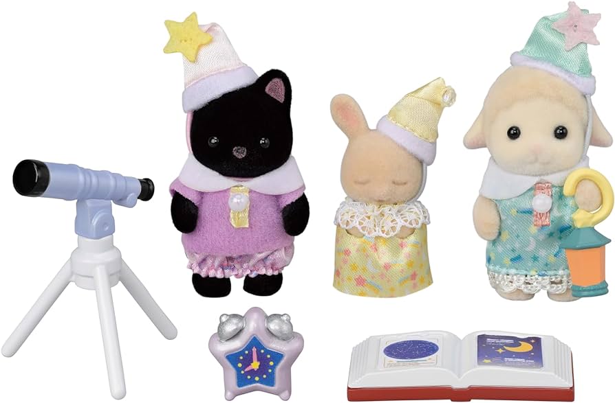 Sylvanian Families 5750 Kolmoset yökylässä