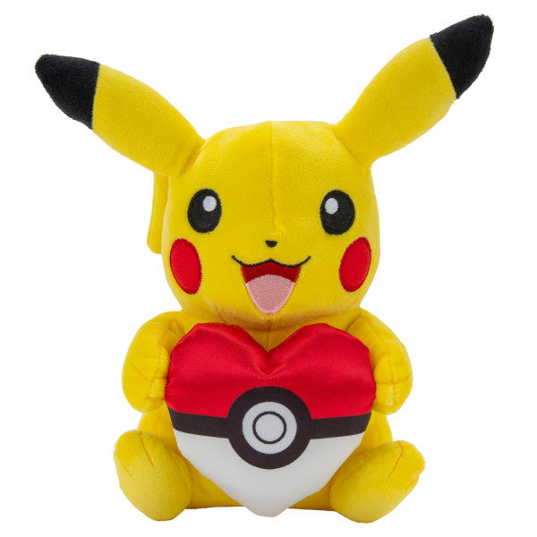 Pokémon Cuties Pikachu Sydän pehmo 20cm