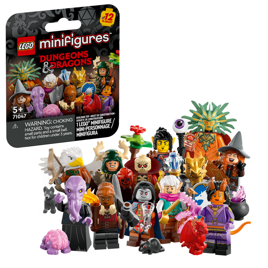 LEGO Collectible Minifigures 71047 Dungeons & Dragons® hahmopakkaus