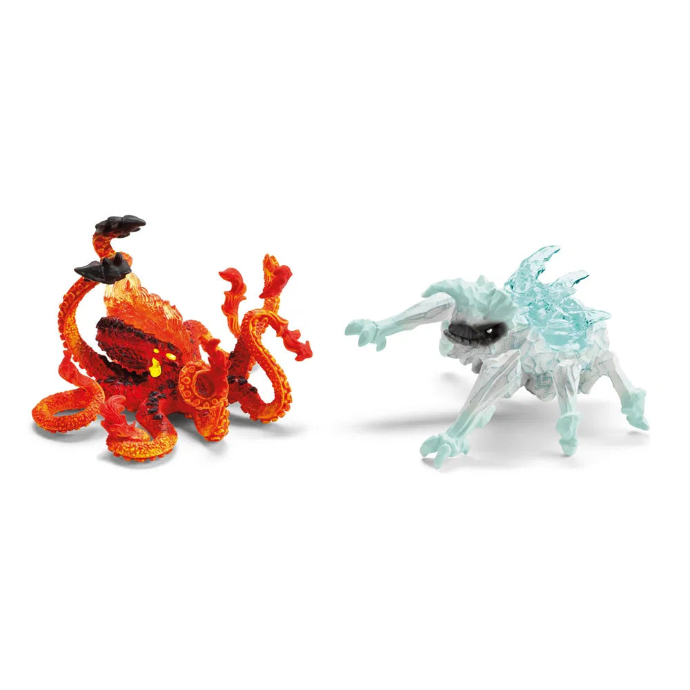 Schleich Eldrador Creatures 70826 Jää ötökkä vs. Tuli Kraken