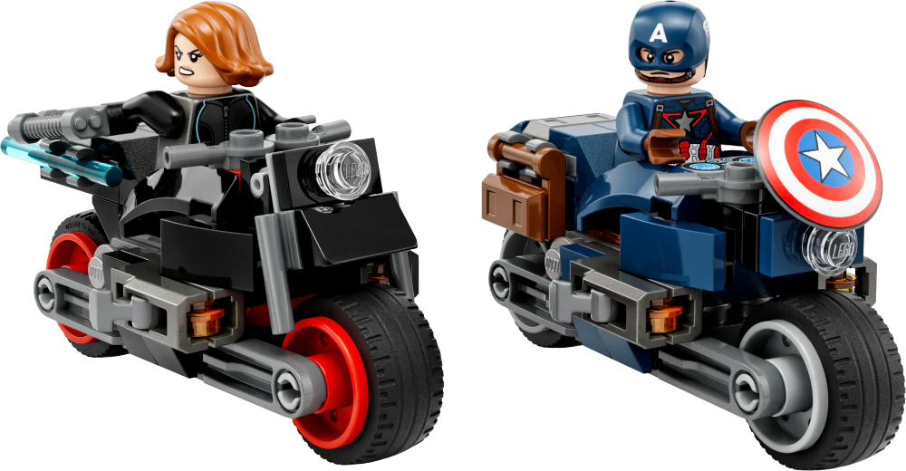 LEGO 76260 Super Heroes - Black Widow ja Captain America moottoripyörineen