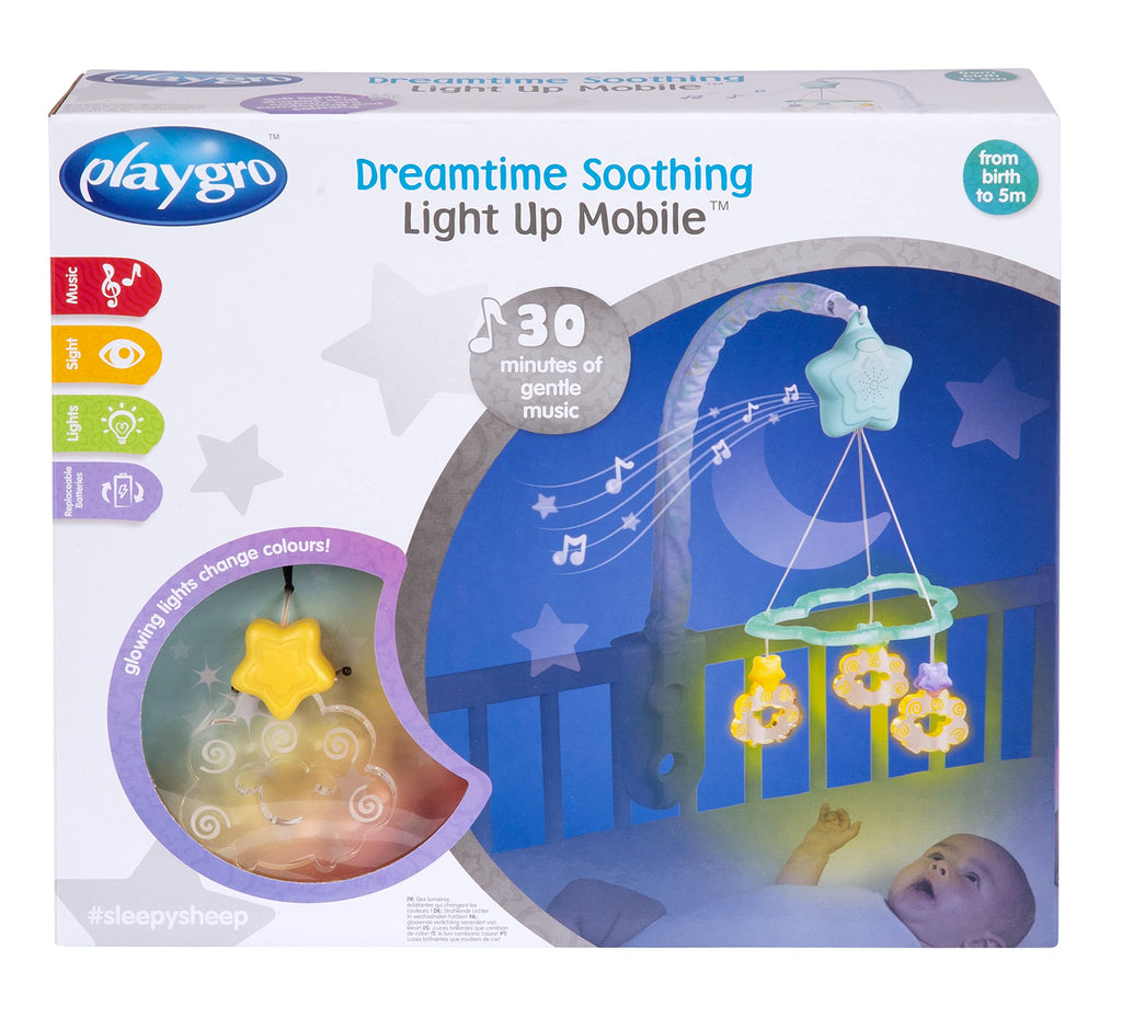 Playgro Musiikkimobile - Dreamtime Music Sänkymobile Valolla