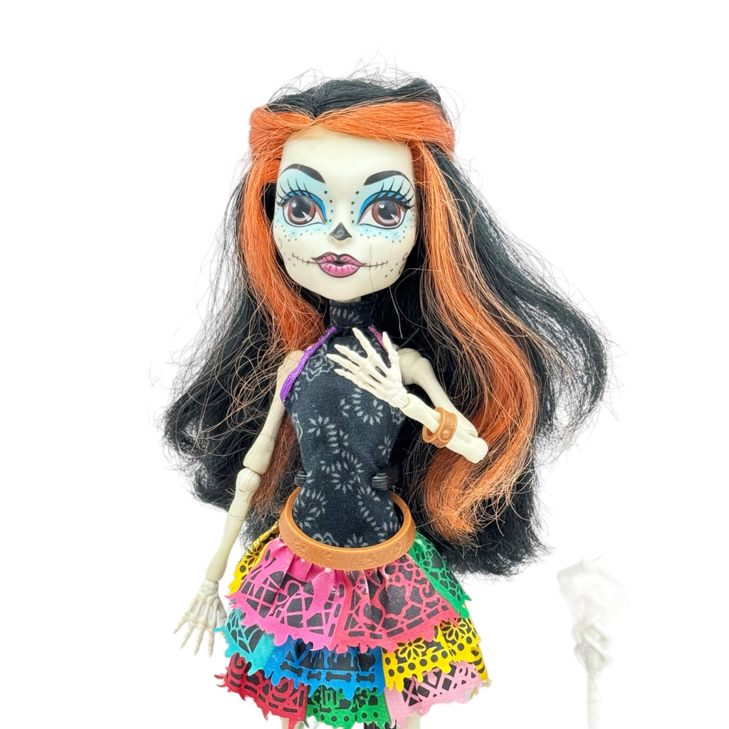 Monster High Travel Scaris Skelita Calaveras nukke