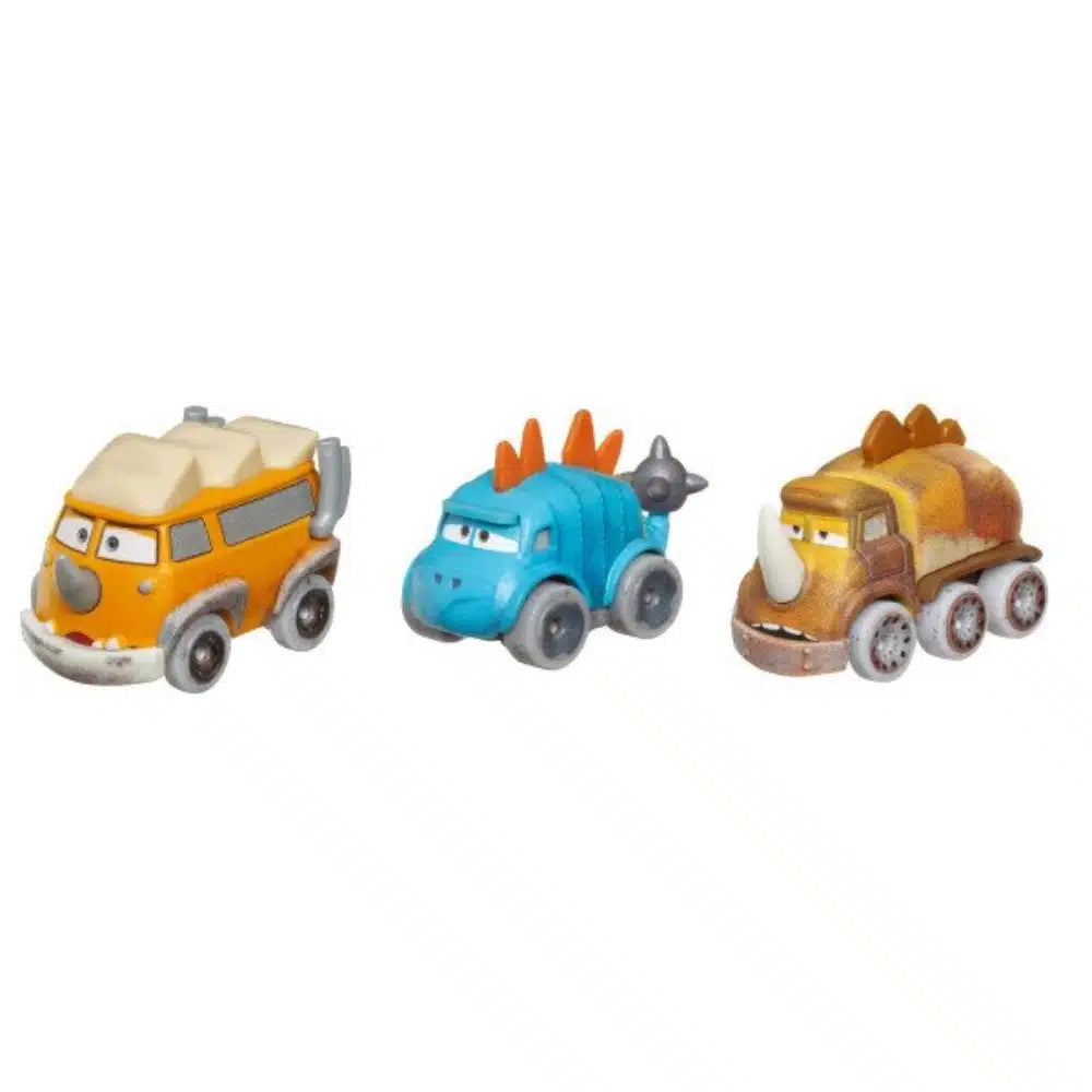 Disney Pixar Cars Mini Racers auto 3 kpl