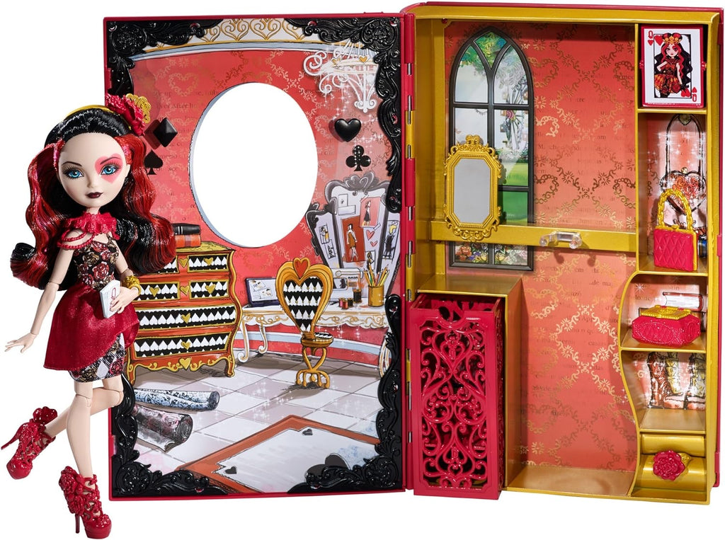 Ever After High Lizzie Hearts Spring Unsprung Book Playset