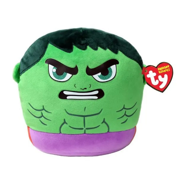 TY 39252 Squishy Beanies Marvel Super Heroes - HULK, 25cm