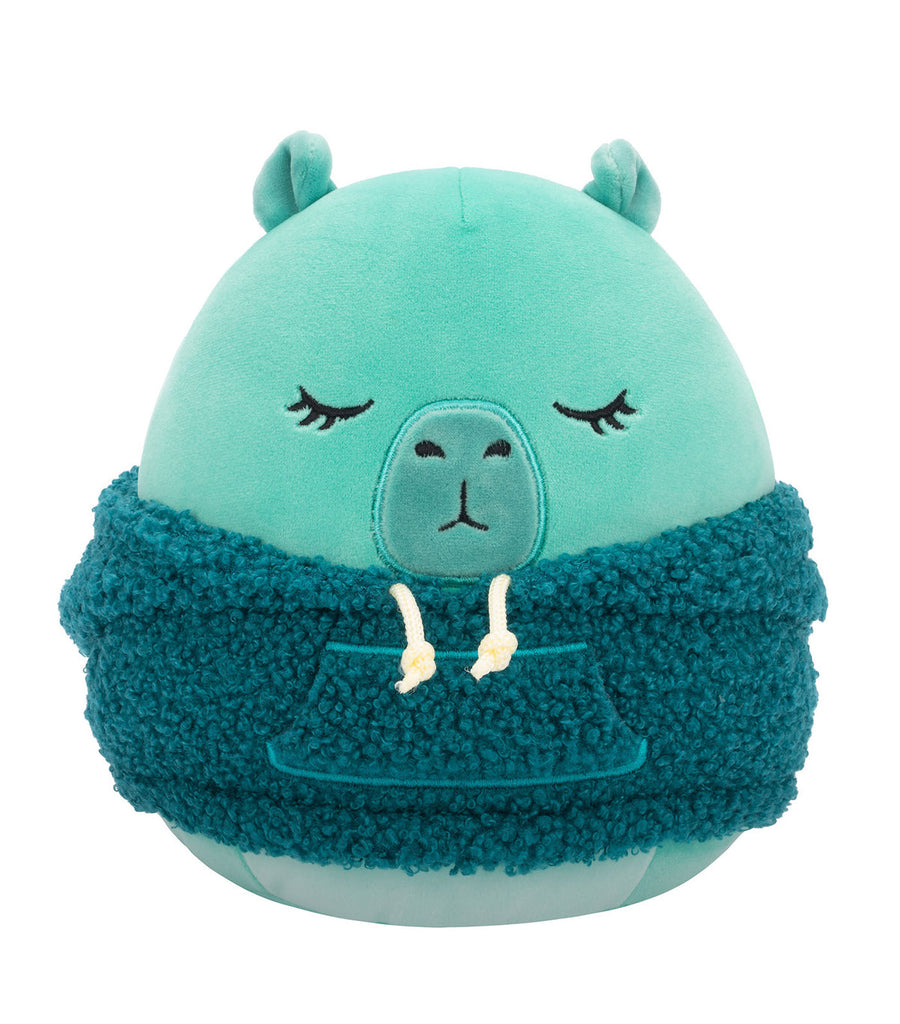 Squishmallows Hoodie Squad - Nastia the Capybara, 19cm