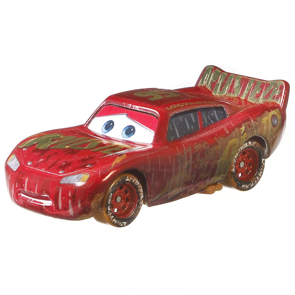 Disney Pixar Cars Muddy Lightning McQueen auto