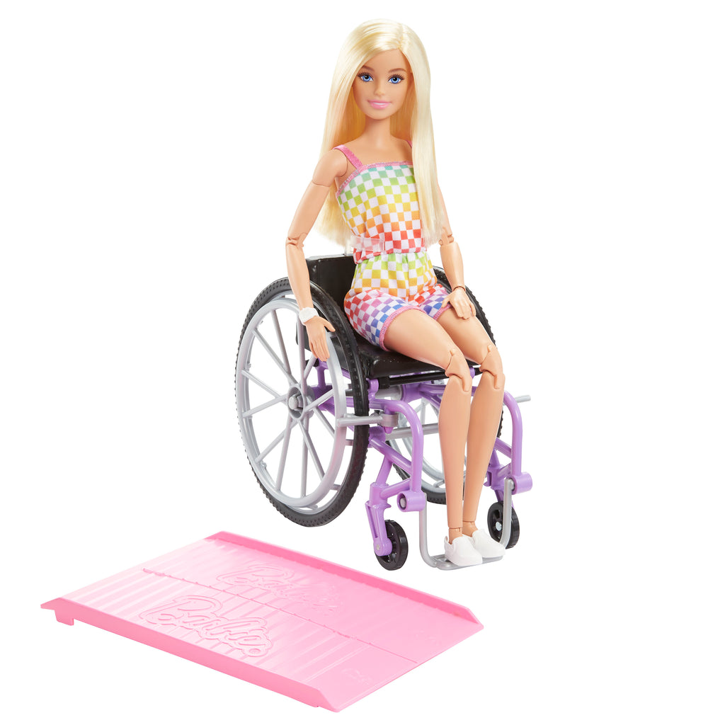 Barbie Wheelchair Barbie nukke pyörätuolissa