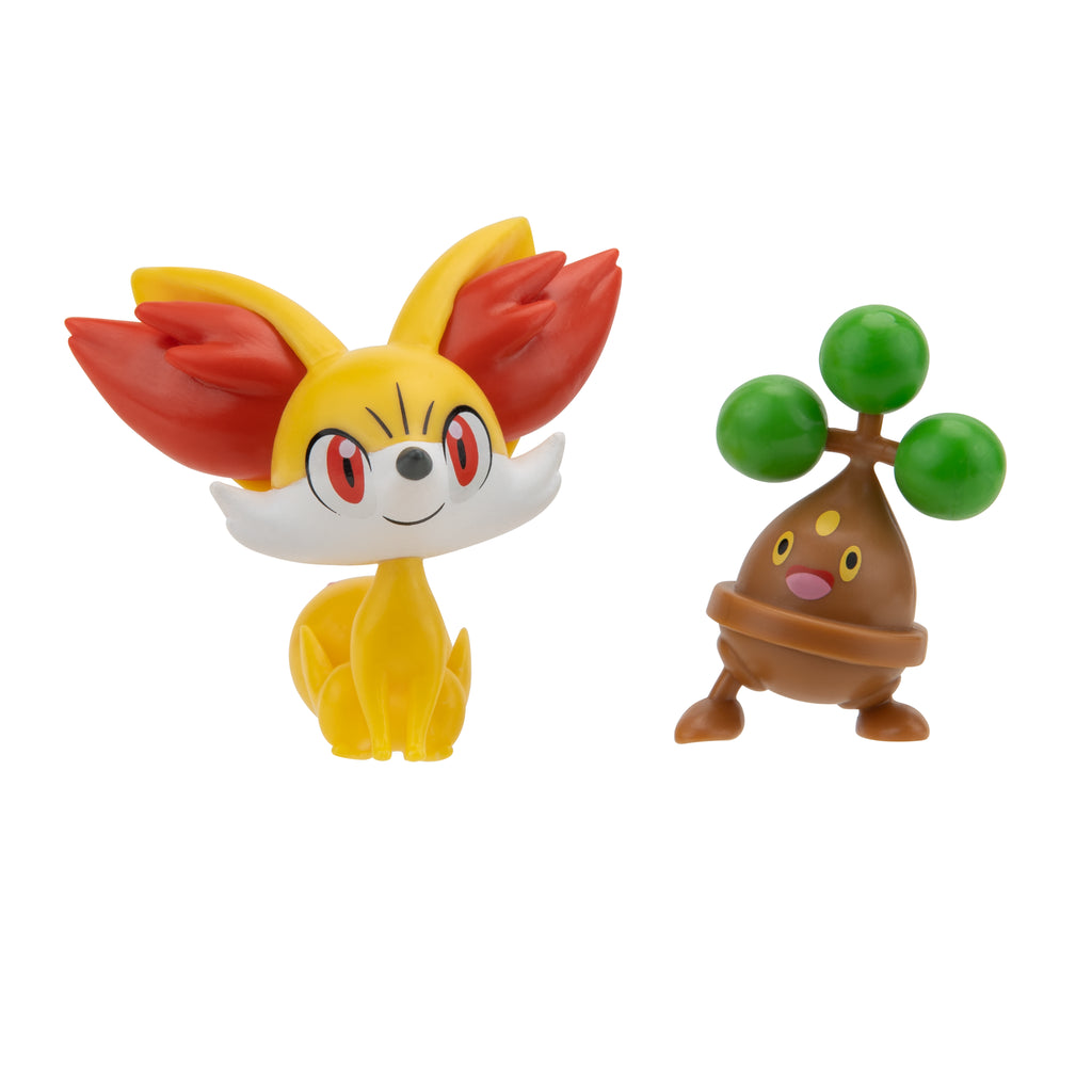 Pokémon Battle Figure - Fennekin + Bonsly