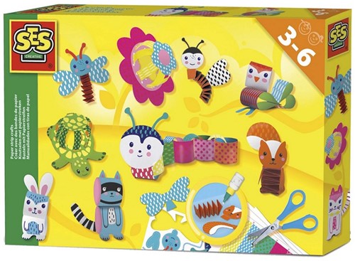 SES Creative Craft Set Crafting with paper strips