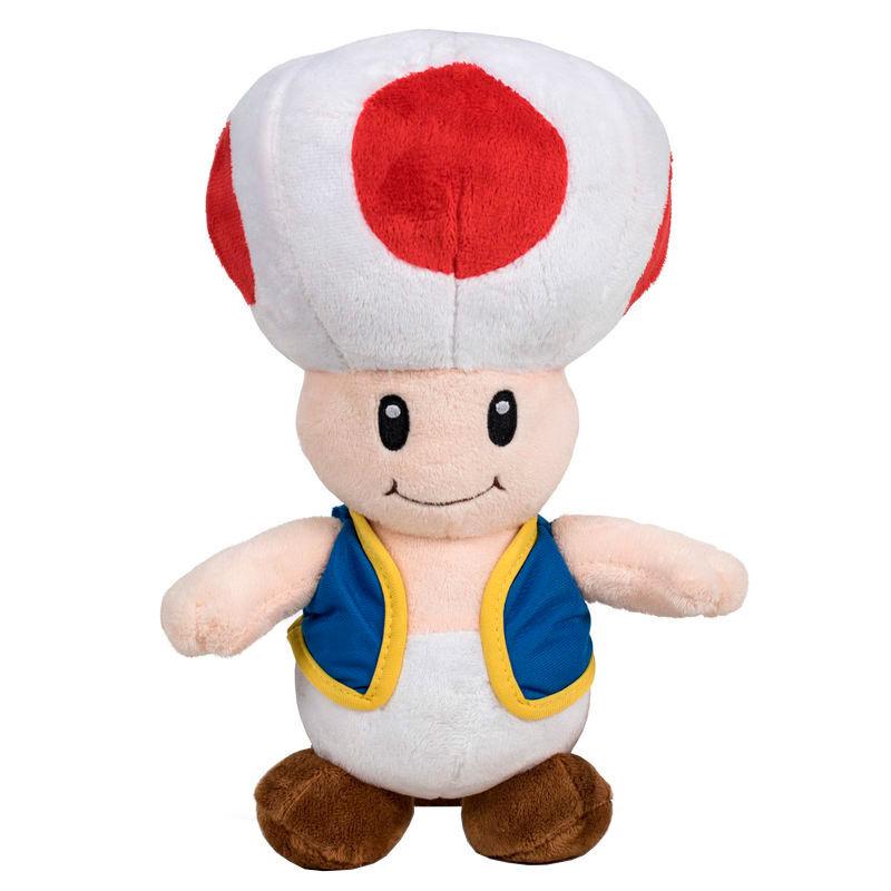 Super Mario Bros - Toad Super Mushroom Pehmolelu 25cm