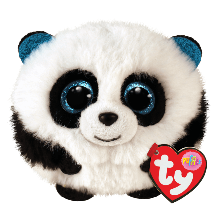 TY 42526 Beanie Balls BAMBOO - Panda ball