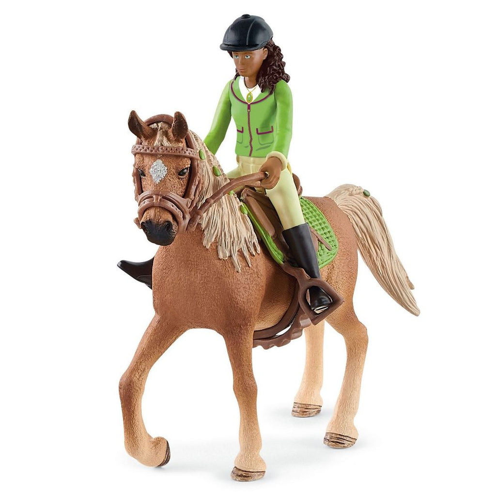 UUSI! Schleich Horse Club 42542 Horse Clubin Sarah ja Mystery