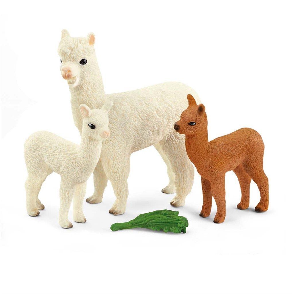 Schleich Wild Life 42544 Alpakkaperhe  