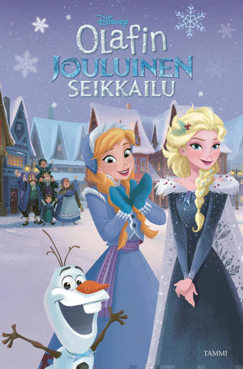 DISNEY Olafin jouluinen seikkailu. Kirja ja käsinukke