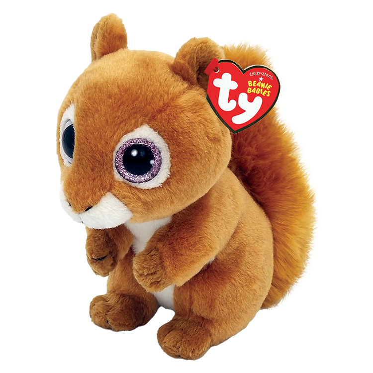 TY 40196 Beanie Bellies SQUIRE Squirrel brown